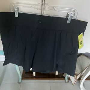 All in Motion Black Active Shorts XXL NWT